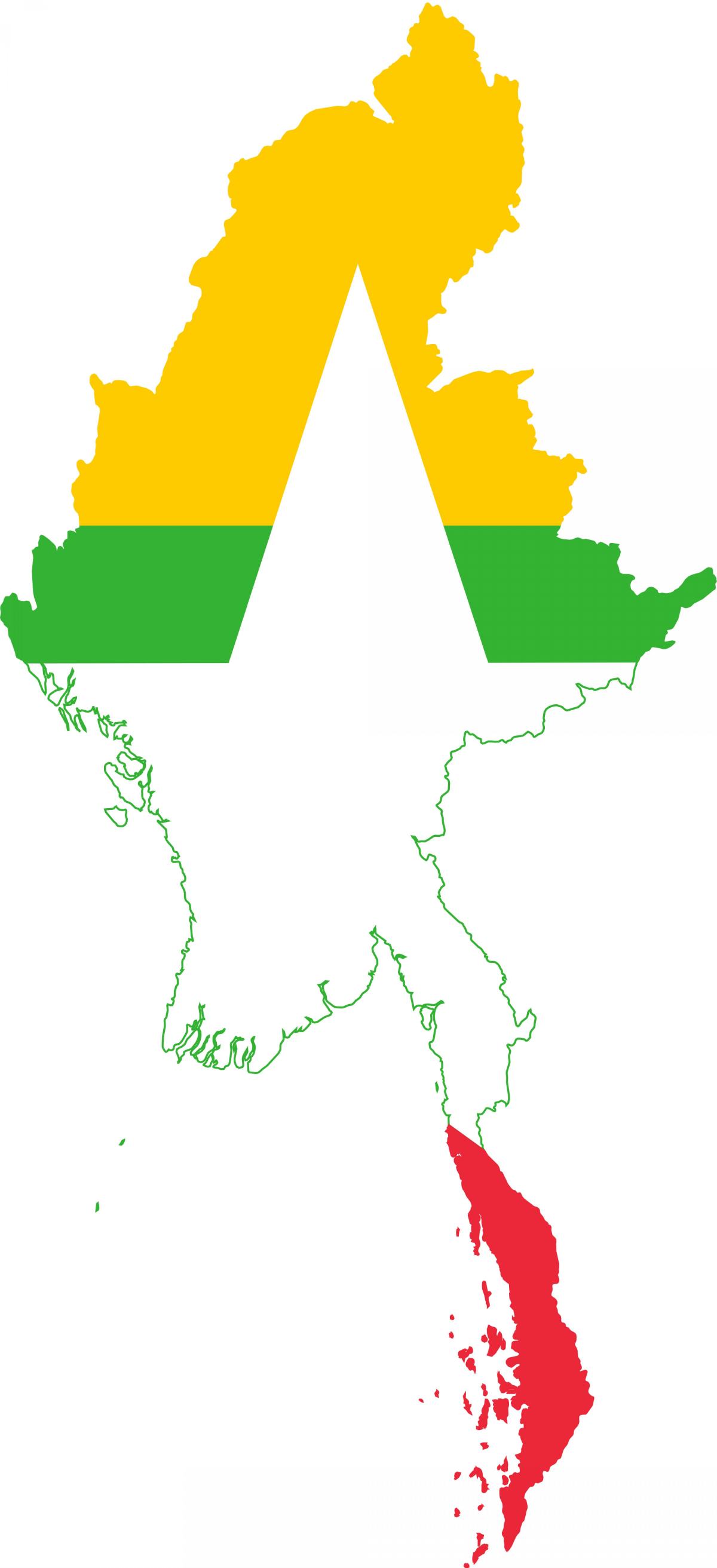 ਨਕਸ਼ਾ ਦੇ Myanmar ਲੋਗੋ